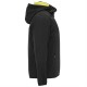 Jacheta softshell cu gluga - negru Jacheta softshell cu gluga - negru