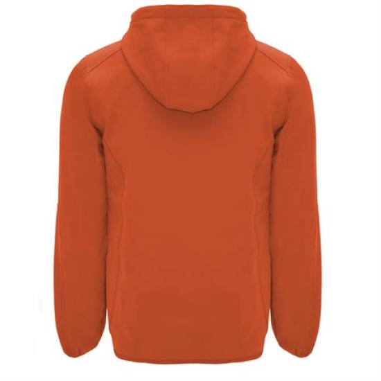 Jacheta softshell cu gluga - portocaliu Jacheta softshell cu gluga - portocaliu