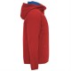 Jacheta softshell cu gluga - rosu Jacheta softshell cu gluga - rosu