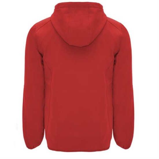 Jacheta softshell cu gluga - rosu Jacheta softshell cu gluga - rosu