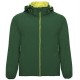 Jacheta softshell cu gluga - verde sticla Jacheta softshell cu gluga - verde sticla