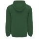 Jacheta softshell cu gluga, verde sticla