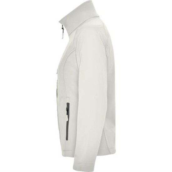 Jacheta softshell femei, alb