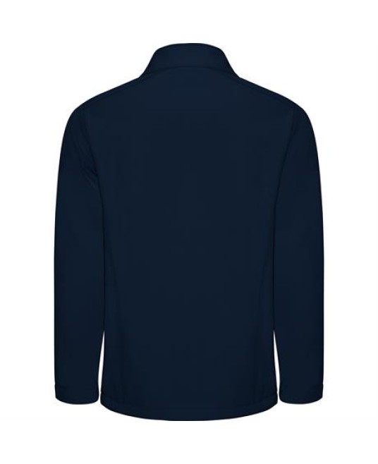 Jacheta softshell  barbati, captuseala polar bleumarin