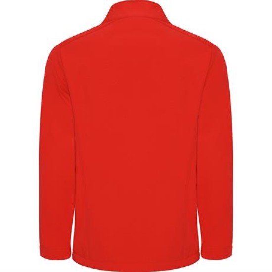 Jacheta softshell barbati, captuseala polar rosu Jacheta softshell barbati, captuseala polar rosu