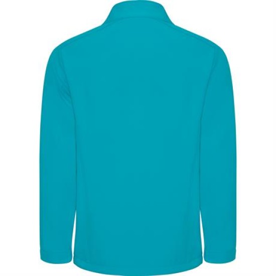 Jacheta softshell barbati, captuseala polar turcoaz Jacheta softshell barbati, captuseala polar turcoaz