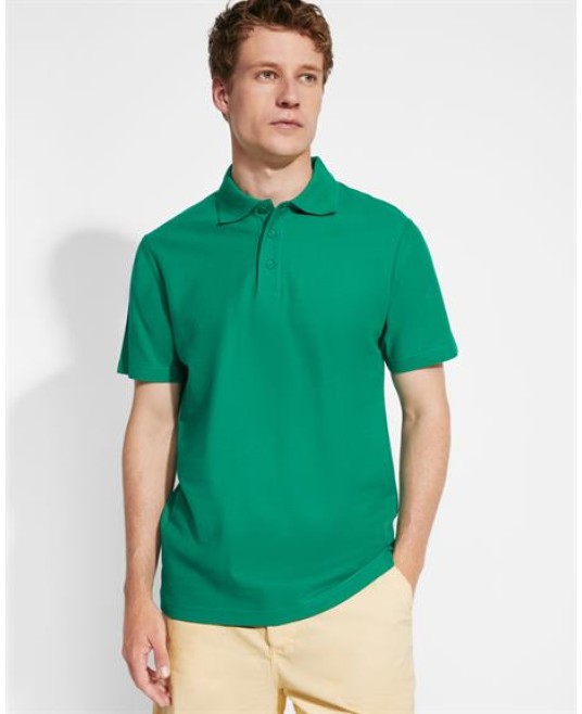 Tricou polo barbati bumbac 180g/m2 Roly Austral 6632 Verde kelly