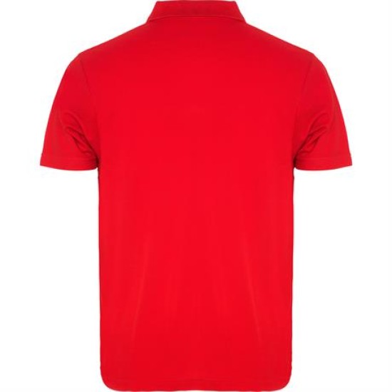 Tricou polo barbati bumbac 180g/m2 Roly Austral 6632 Rosu Tricou polo barbati bumbac 180g/m2 Roly Austral 6632 Rosu