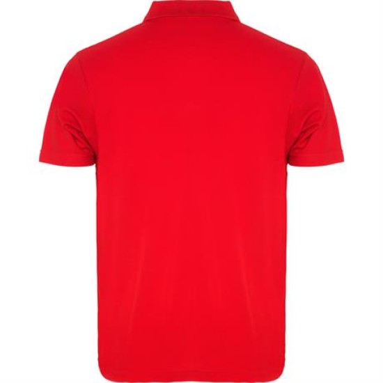 Tricou polo barbati bumbac 180g/mp, Rosu