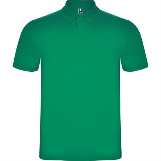 Tricou polo barbati bumbac 180g/mp, Verde kelly