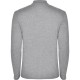 Tricou polo maneca lunga barbati - Estrella Rolly gri melanj, 220g/m2 Tricou polo maneca lunga barbati - Estrella Rolly gri melanj, 220g/m2