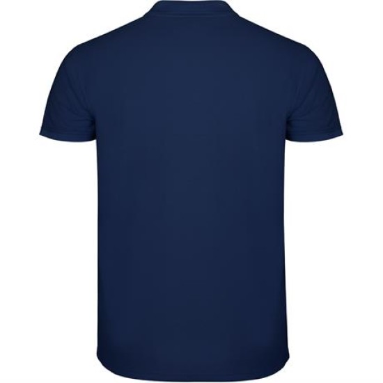 Tricou polo premium barbati, bumbac 200g/mp, Bleumarin