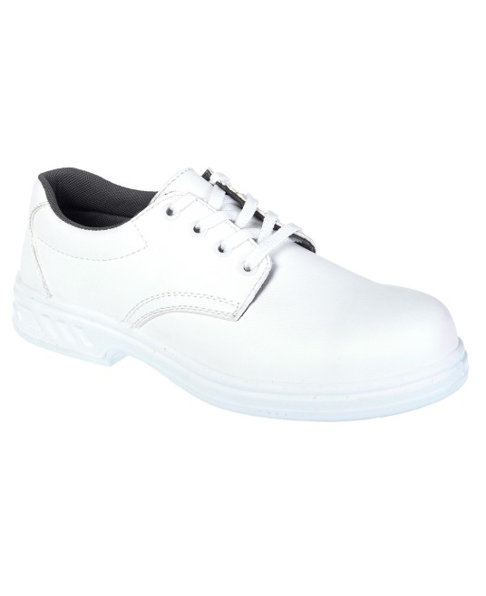 Pantofi cu bombeu industria alimentara, rezistenti la apa S2 [FW80] Alb