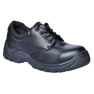 Pantofi de protectie cu bombeu compozit si lamela, talpa PU/TPU, S3 [FC44] Negru