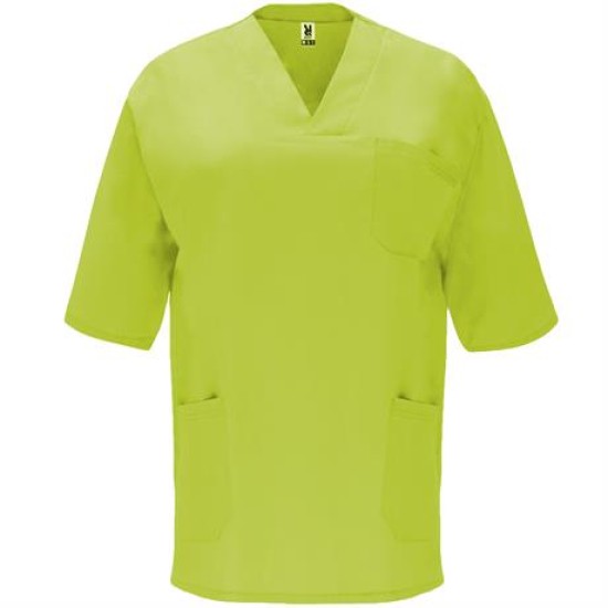 Bluza medicala unisex, Verde fistic