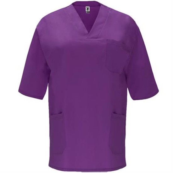 Bluza medicala unisex, Violet