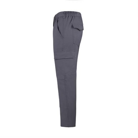 Pantaloni de lucru kombat, tercot 235g/m2, Gri inchis