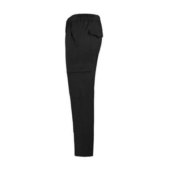 Pantaloni de lucru kombat, tercot 235g/m2, Negru