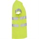 Tricou reflectorizant cu maneca scurta, 130g/m2 Galben Tricou reflectorizant cu maneca scurta, 130g/m2 Galben