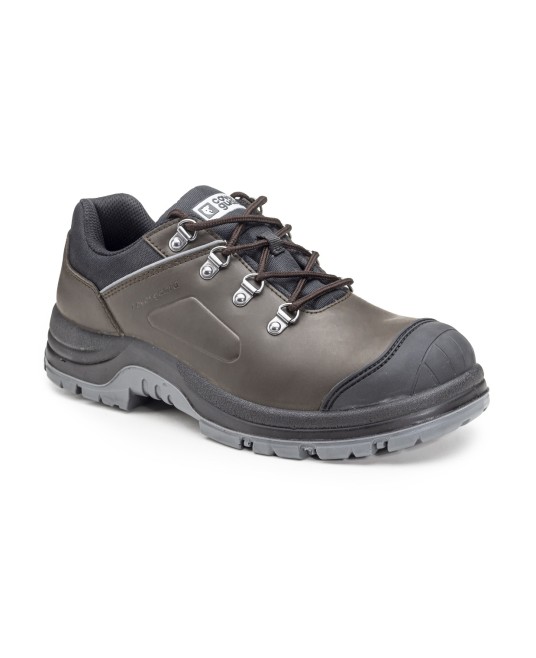 Pantofi de protectie S3, bombeu si lamela din otel, brant confortabil EVA