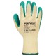 Manusi de protectie bumbac imersate in latex Grip [A100] Verde