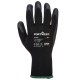 Manusi de protectie bumbac imersate in latex Grip [A100] Negru