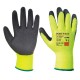 Manusi de protectie termica frig, impregnare latex [A140] Galben si Negru