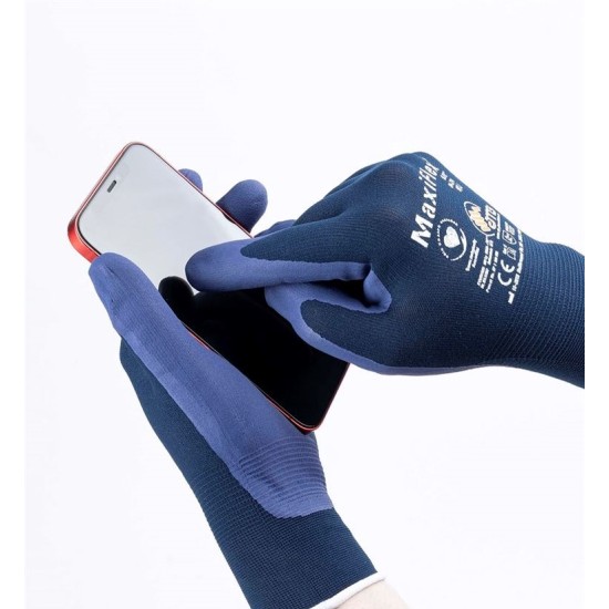 Manusi de lucru flexibile, touch screen, MaxiFlex Elite 34-274 Manusi de lucru flexibile, touch screen, MaxiFlex Elite 34-274