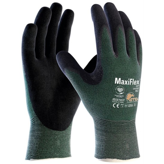 Manusi MaxiFlex CUT 34-8743 antitaiere, touch screen, verde Manusi MaxiFlex CUT 34-8743 antitaiere, touch screen, verde