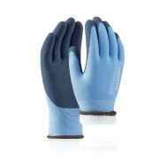Manusi imersate de iarna Winfine protectie mecanica si termica frig-caldura, albastru deschis