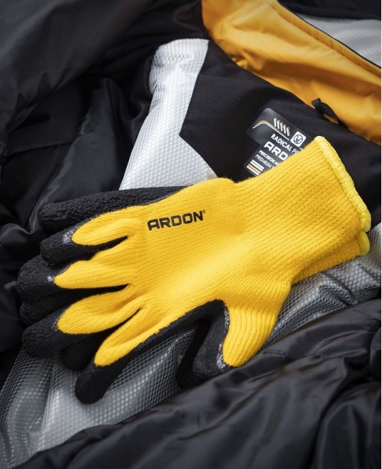 Manusi imersate de iarna Petrax Winter, Latex 