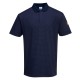 Tricou polo ESD antistatic, 195g/m2 Bleumarin Tricou polo ESD antistatic, 195g/m2 Bleumarin