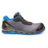 Pantofi de protectie Base i-Cyber S1B ESD SRC, bombeu si lamela nemetalice, negru-albastru-gri