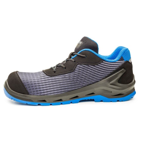 Pantofi de protectie Base i-Cyber S1P ESD, ergonomici si confortabili, bleumarin fluo Pantofi de protectie Base i-Cyber S1P ESD, ergonomici si confortabili, bleumarin fluo