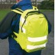 Rucsac cu benzi reflectorizante Hi-Vis [B905] Galben