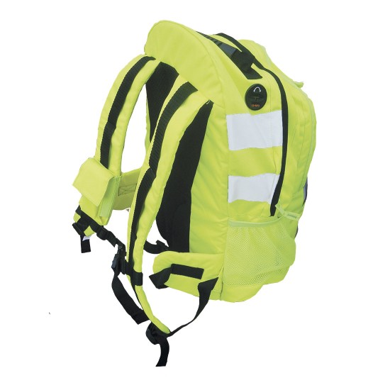 Rucsac cu benzi reflectorizante Hi-Vis [B905] Galben