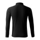 Tricou polo maneca lunga barbati, 200g/m2, Malfini LS 221, Negru Tricou polo maneca lunga barbati, 200g/m2, Malfini LS 221, Negru