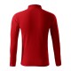 Tricou polo maneca lunga barbati, 200g/m2, Malfini LS 221, Rosu Tricou polo maneca lunga barbati, 200g/m2, Malfini LS 221, Rosu