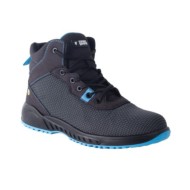 Bocanci de protectie S3 CI ESD, bombeu aluminiu, negru-albastru