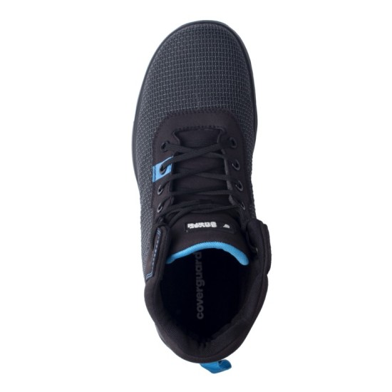 Bocanci de protectie S3 CI ESD, bombeu aluminiu, negru-albastru