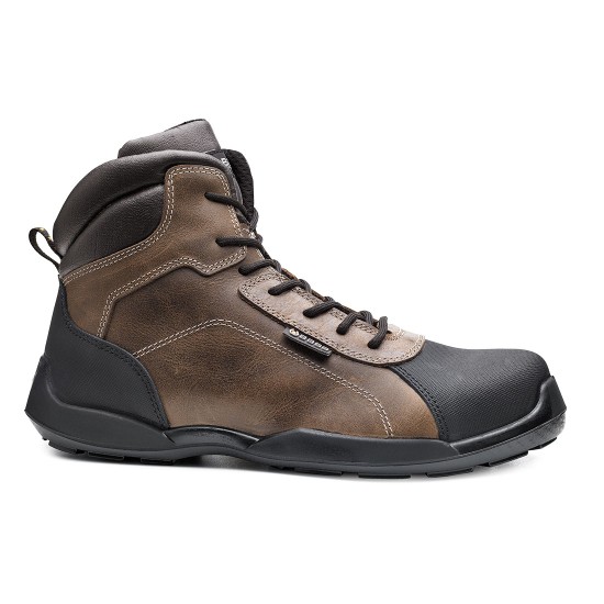 Bocanci de protectie Base Rafting S3 SRC, bombeu nemetalic, lamela din tesatura balistica, Maro/Negru Bocanci de protectie Base Rafting S3 SRC, bombeu nemetalic, lamela din tesatura balistica, Maro/Negru