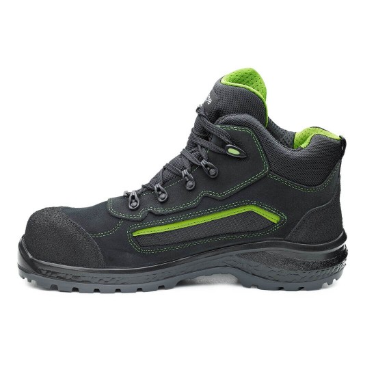 Bocanci de protectie premium, membrana impermeabila, S3 WR CI SRC, Negru/Verde Bocanci de protectie premium, membrana impermeabila, S3 WR CI SRC, Negru/Verde