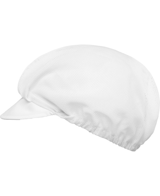 Boneta din plasa industria alimentara, alb