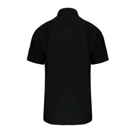 Camasa maneca scurta barbati, 125 g/mp, Negru