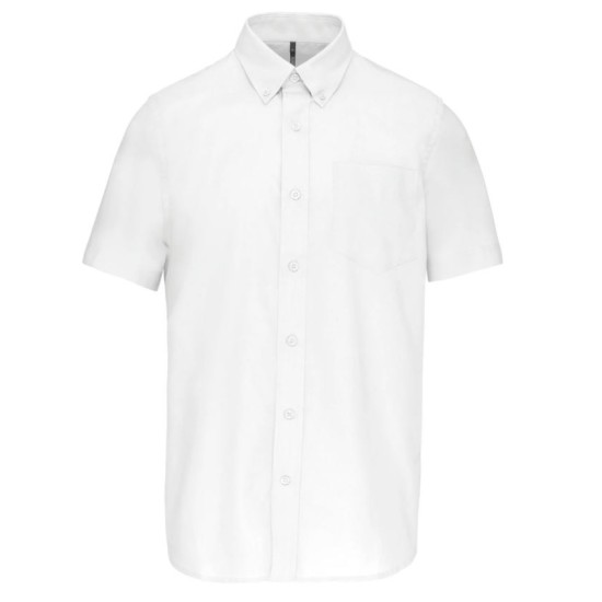Camasa Oxford maneca scurta, 135g/m2 Kariban 535, Alb Camasa Oxford maneca scurta, 135g/m2 Kariban 535, Alb