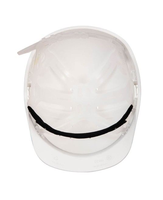 Casca de protectie cu ventilatie, alb