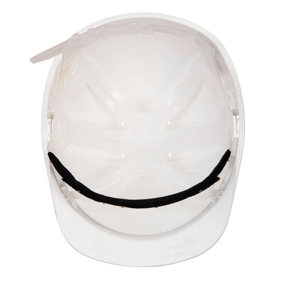 Casca de protectie cu ventilatie, alb
