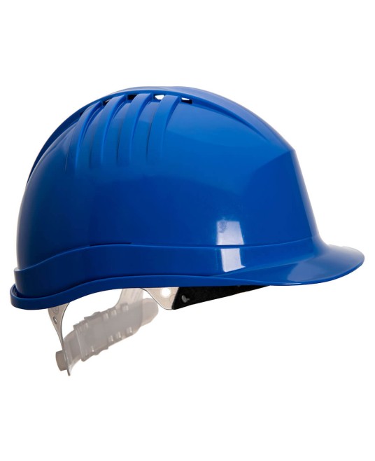 Casca de protectie cu ventilatie, Albastru