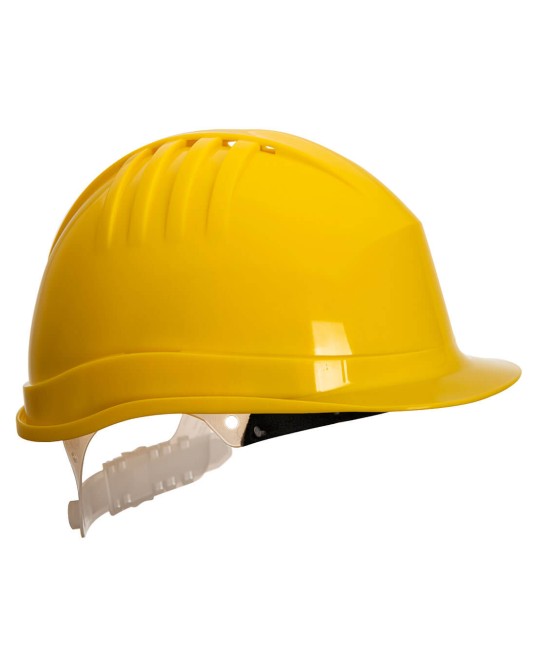 Casca de protectie cu ventilatie,  Galben