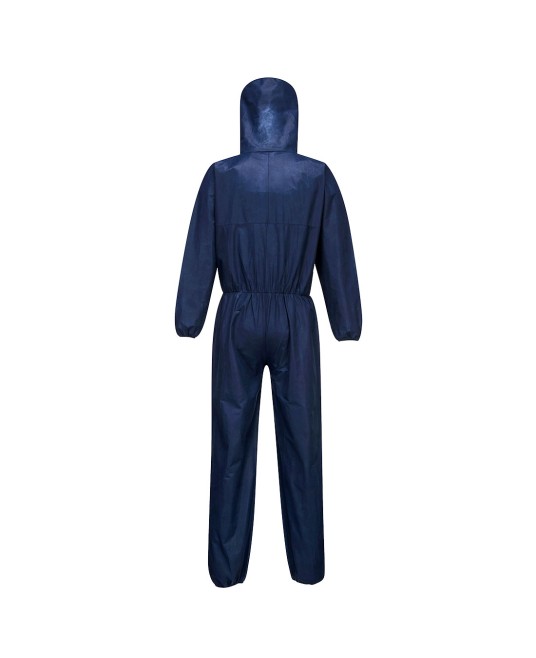 Combinezon protectie chimica unica folosinta, 50 buc/set,bleumarin